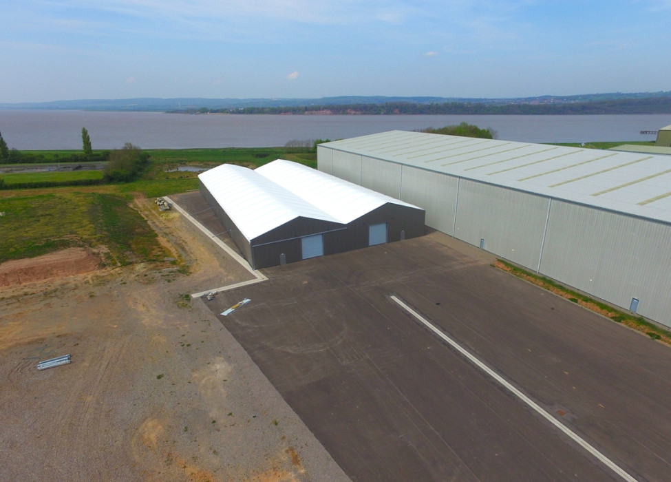 Temporary Warehouse Building Severn Distribution Centre, SHARPNESS, GL13 9UQ