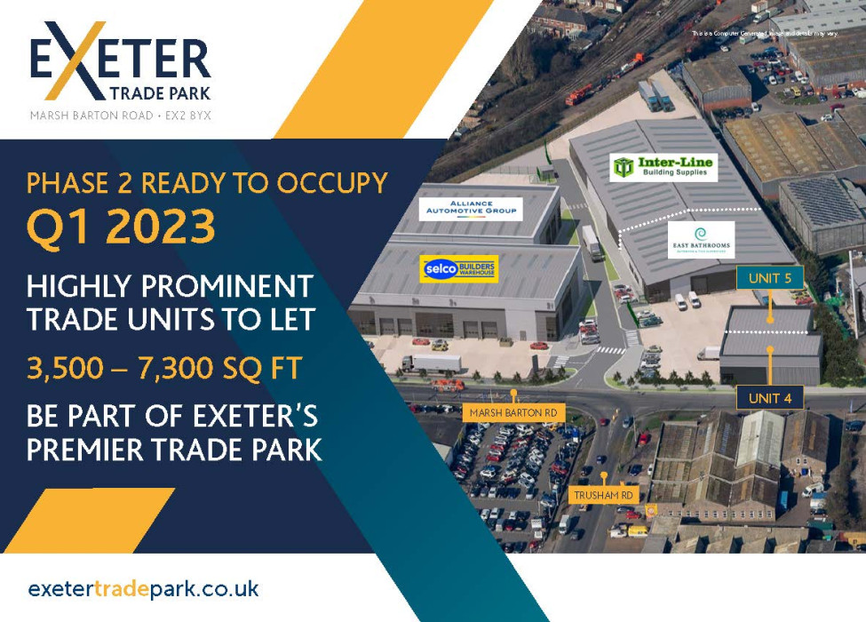 Exeter Trade Park, EXETER, EX2 8YA