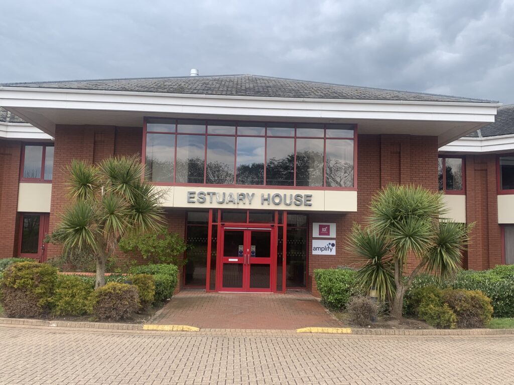 Frontage of Estuary House in Exeter let to Pennon Group